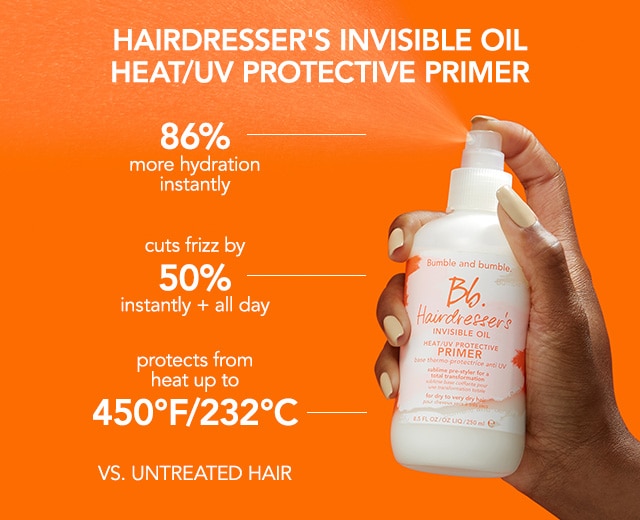 Hairdresser's Invisible Oil Heat Protectant Leave-In Conditioner Hair Primer
