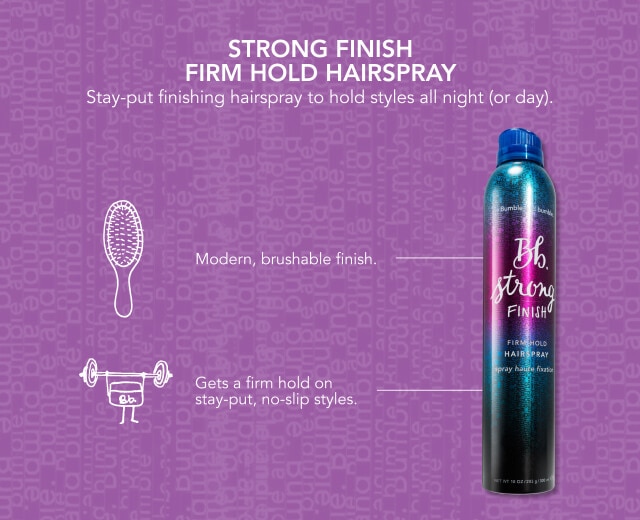 Strong Finish Firm Hold Hairspray