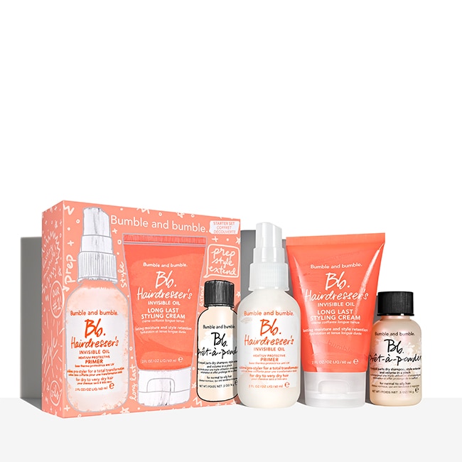 Travel-Size Prep, Style +Extend Hair Set