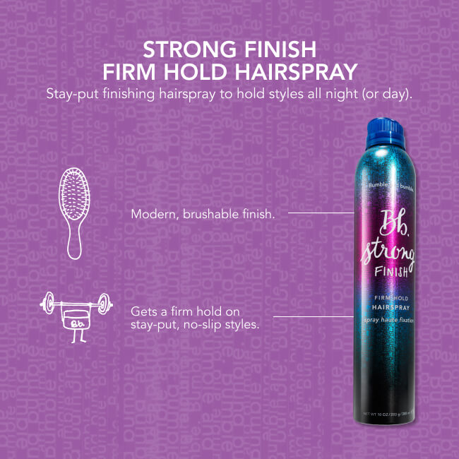 Strong Finish Firm Hold Hairspray